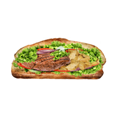 Sandwich Cordon Bleu et Steak